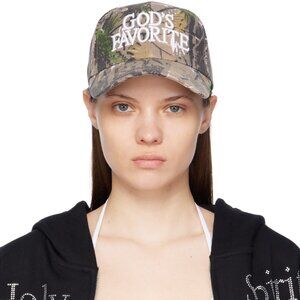 PRAYING Khaki 'God's Favorite' Cap